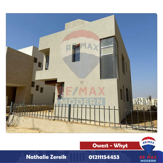 Villa for sale in OWest - White - for 26,000,000 EGP cash.