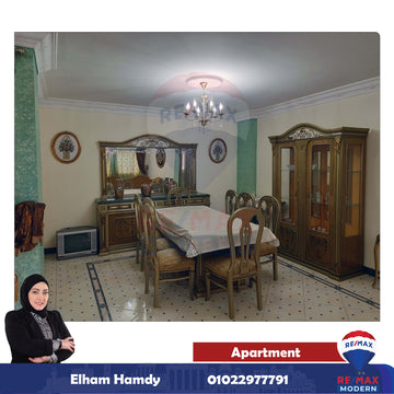 For sale apartment 187m - Sporting branched from Port Said Street - price 4,500,000 EGP